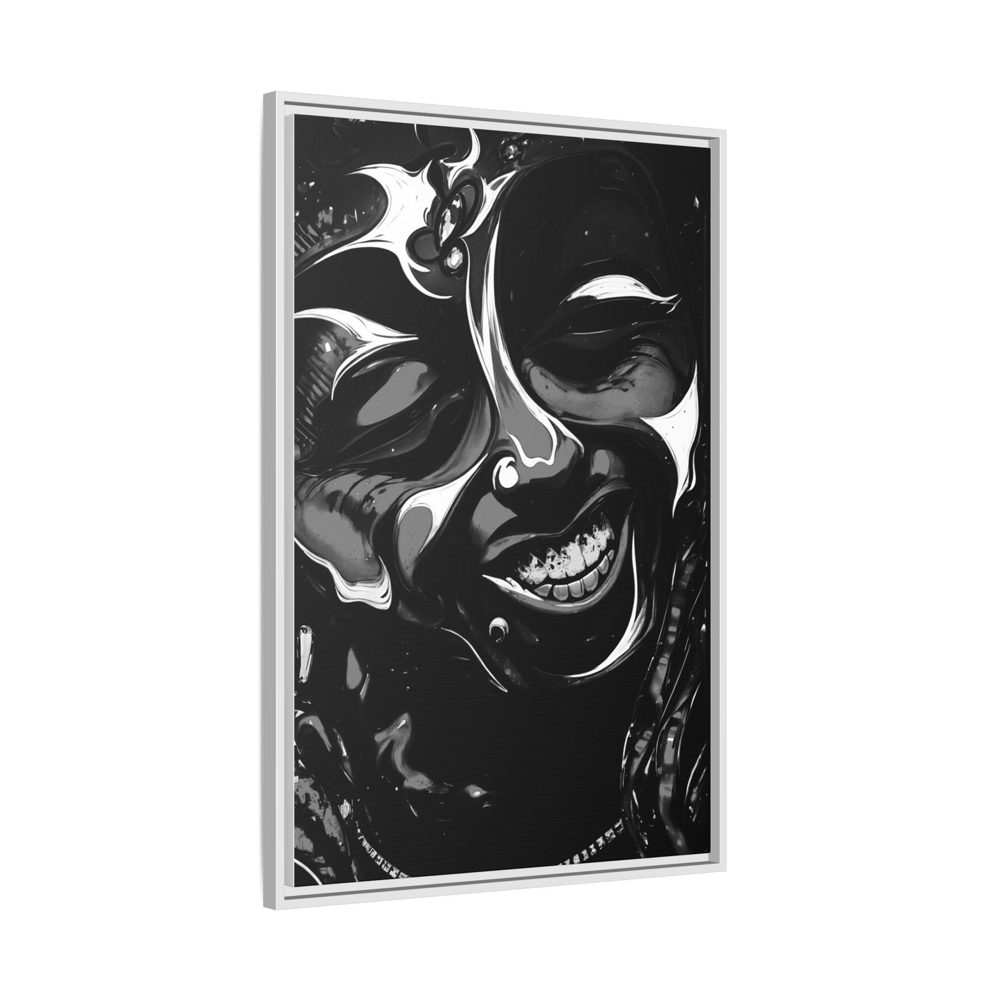 NsArt-Weezy. Custom art. Colorful Framed Art Print, Vibrant Wall Decor.