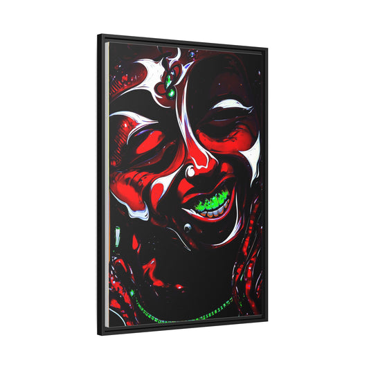 NsArt-Weezy. Custom art. Colorful Framed Art Print, Vibrant Wall Decor.