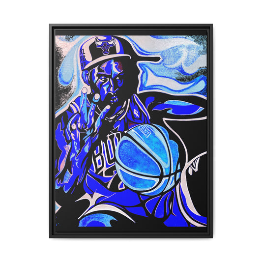 NsArt-MJ23peat2. Custom Basketball Art Print, Framed Wall Decor, Sports Fan Gift, Colorful Home Decoration, Unique Gift for Athletes